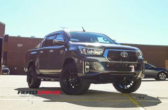 TOYOTA HILUX N80 4WD REBEL MATTE BLACK